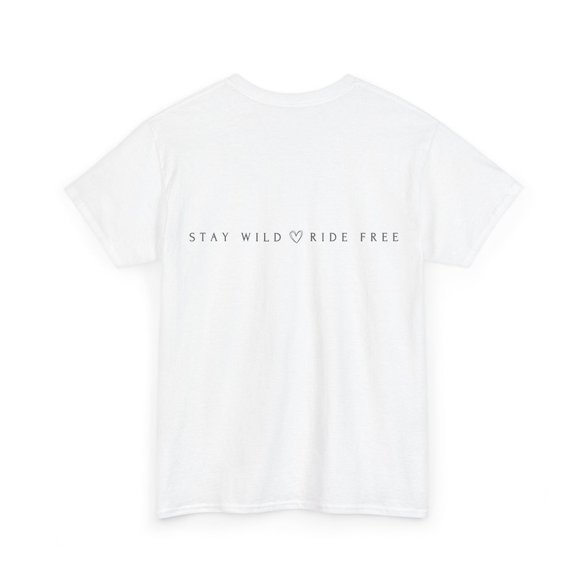 Stay Wild Ride Free - Horse Graphic T-Shirt
