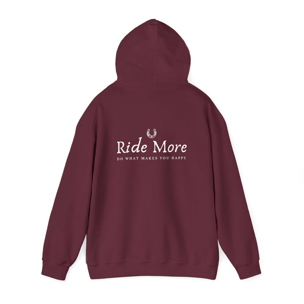 Ride More - Do what makes you happy - Dark hoodie