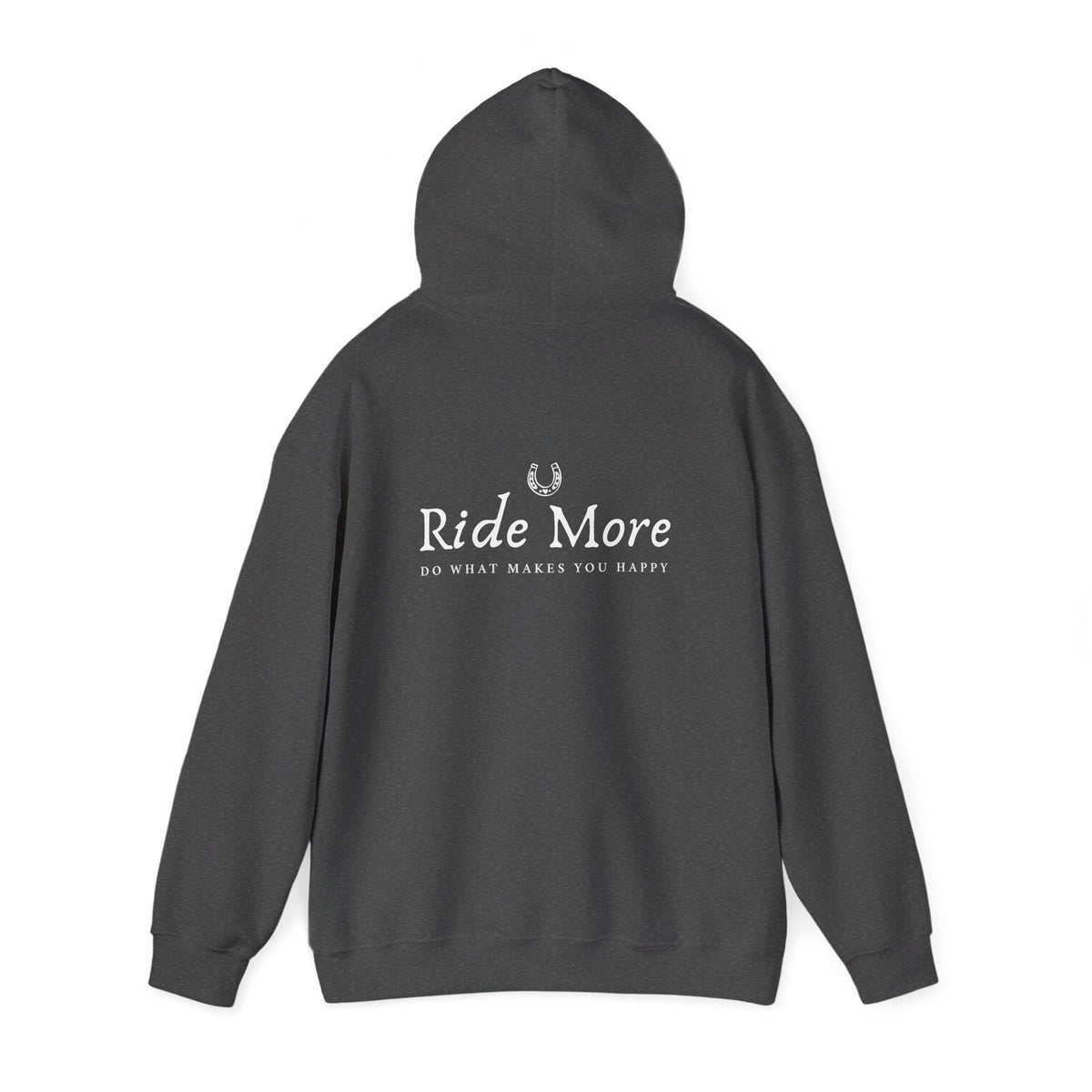 Ride More - Do what makes you happy - Dark hoodie