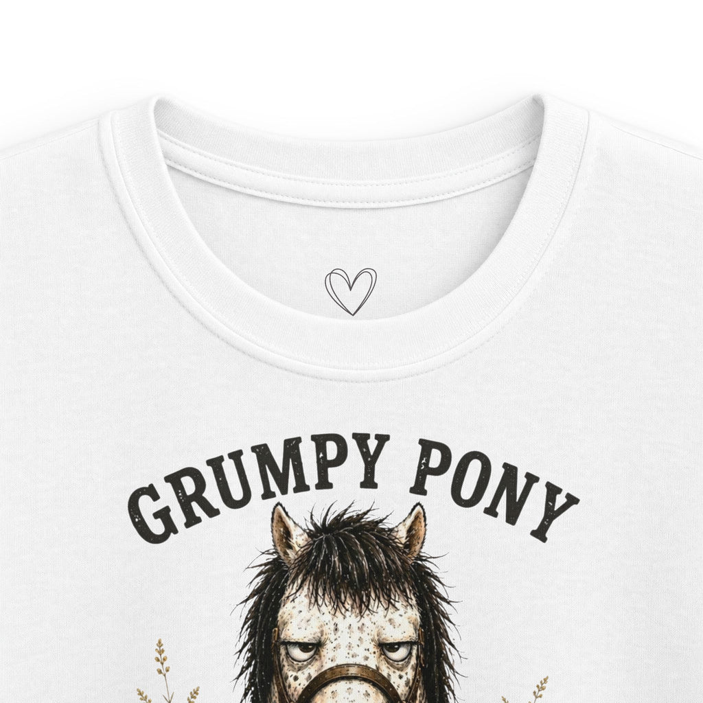 Grumpy Pony Doesn't Like People — Youth Equestrian T-Shirt