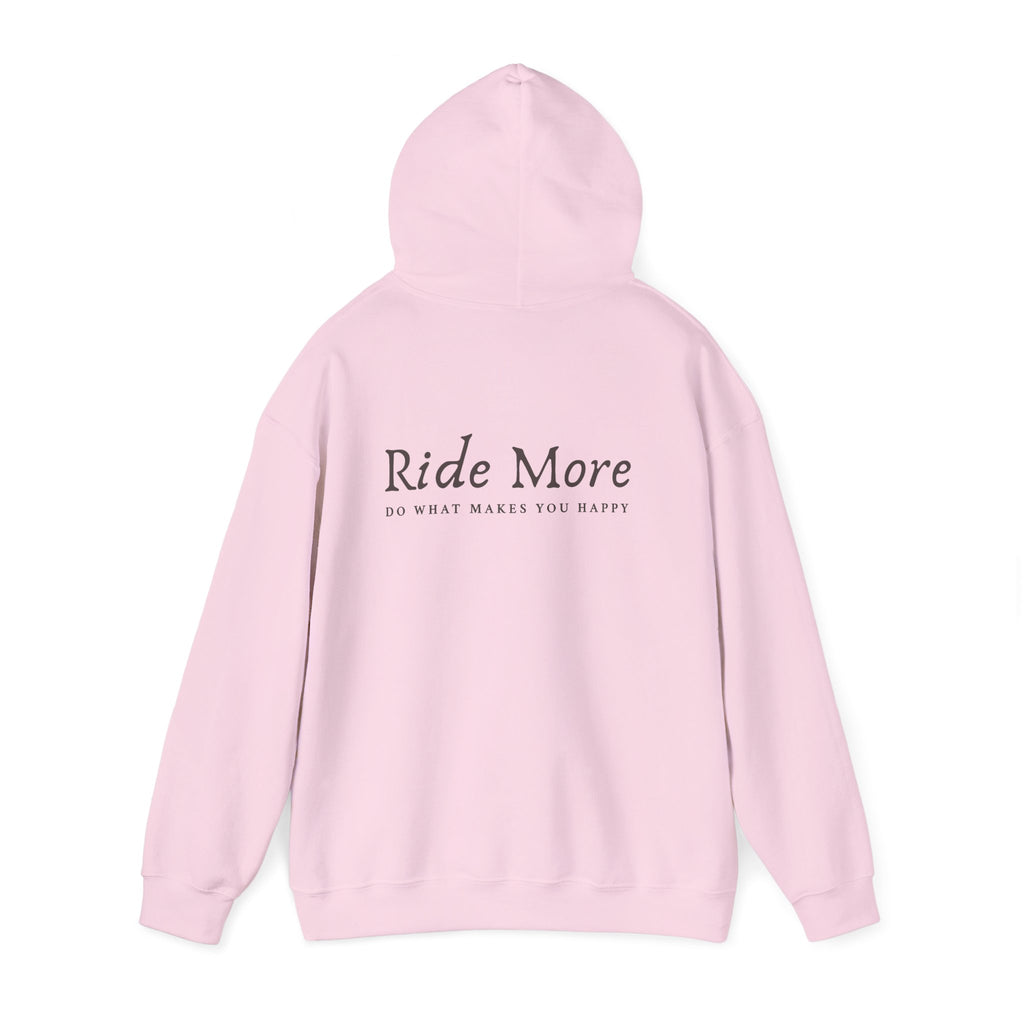 Ride More, Do What Makes You Happy — Equestrian Unisex Hoodie