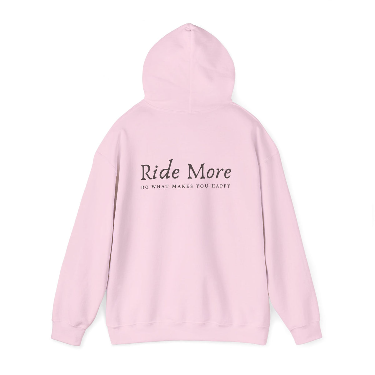 Ride More, Do What Makes You Happy — Equestrian Unisex Hoodie