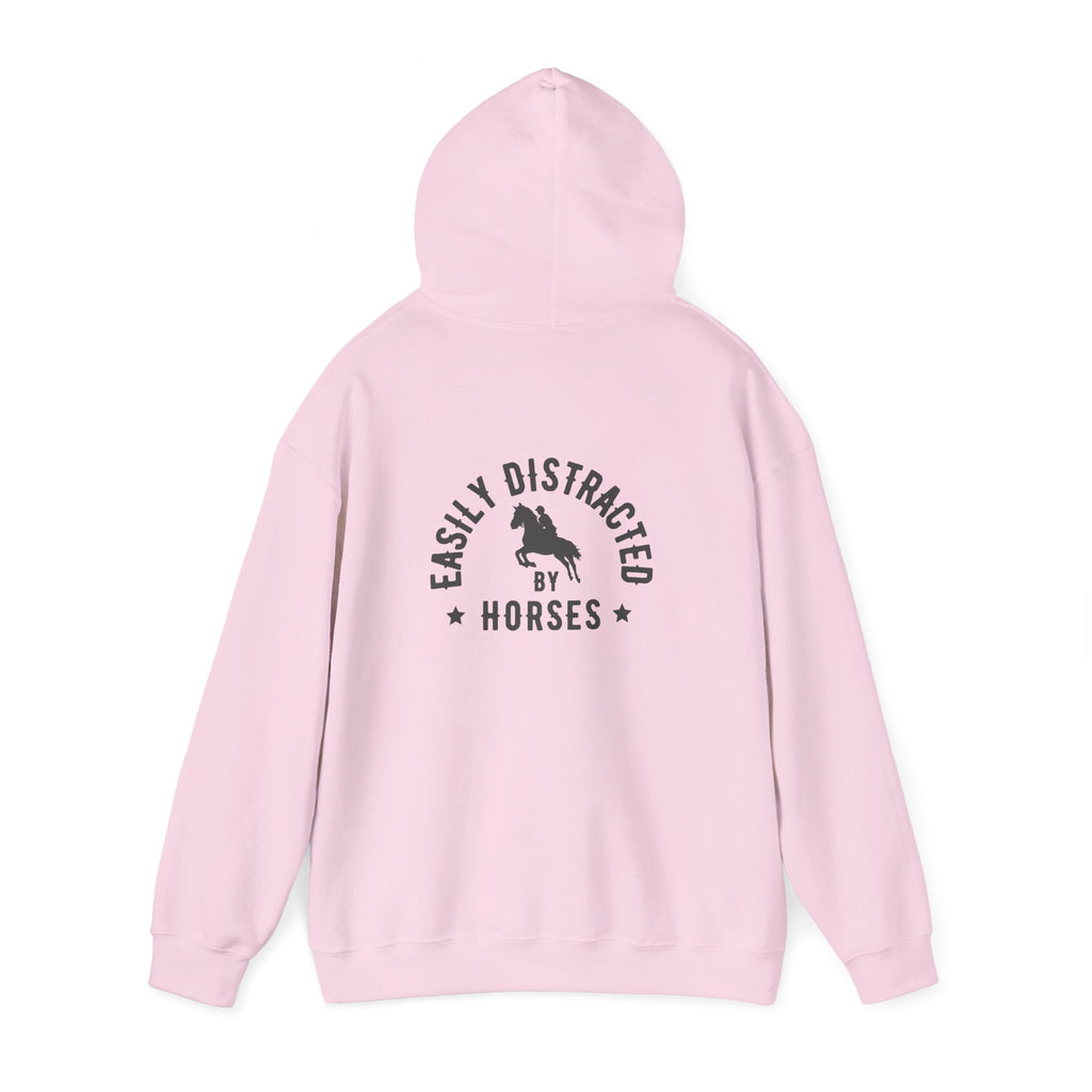 Easily Distracted by Horses — Unisex Hoodie