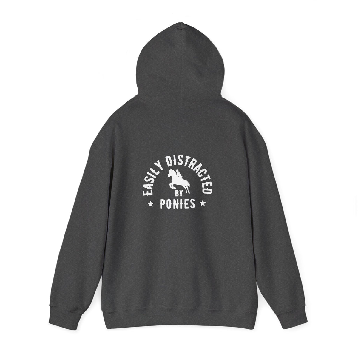 Easily Distracted by Ponies - Dark Hoodie