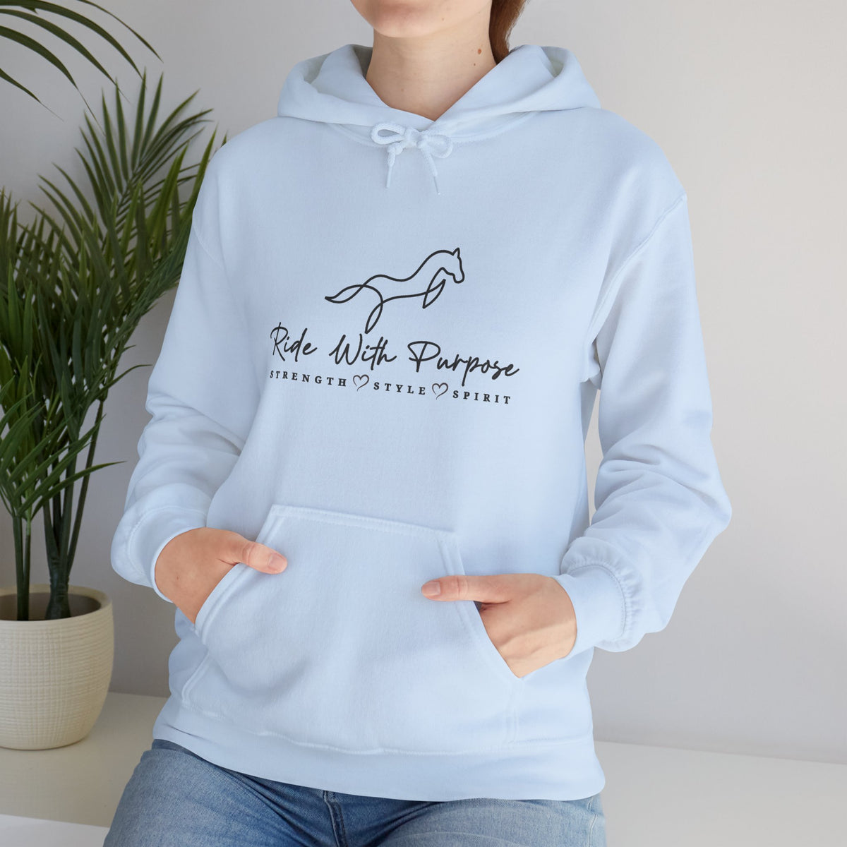 Ride With Purpose — Unisex Hoodie
