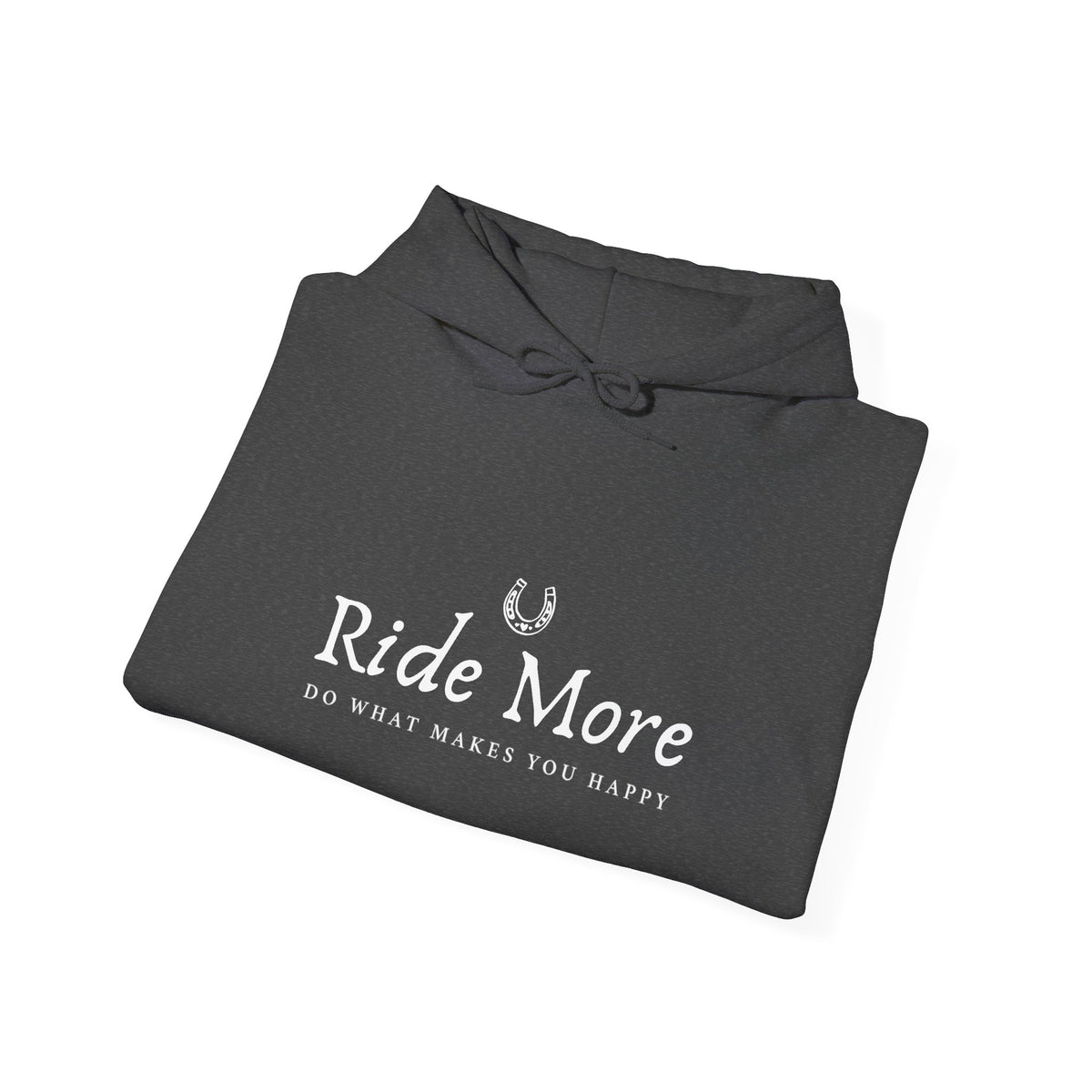 Ride More - Do what makes you happy - Dark hoodie