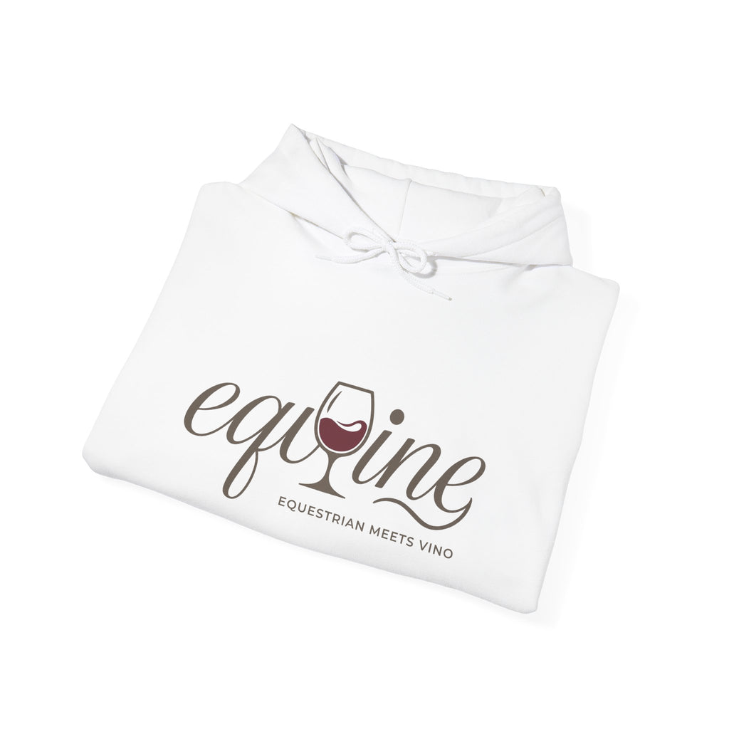 EqWine Hoodie — Equestrian Wine Lover's Unisex Hoodie