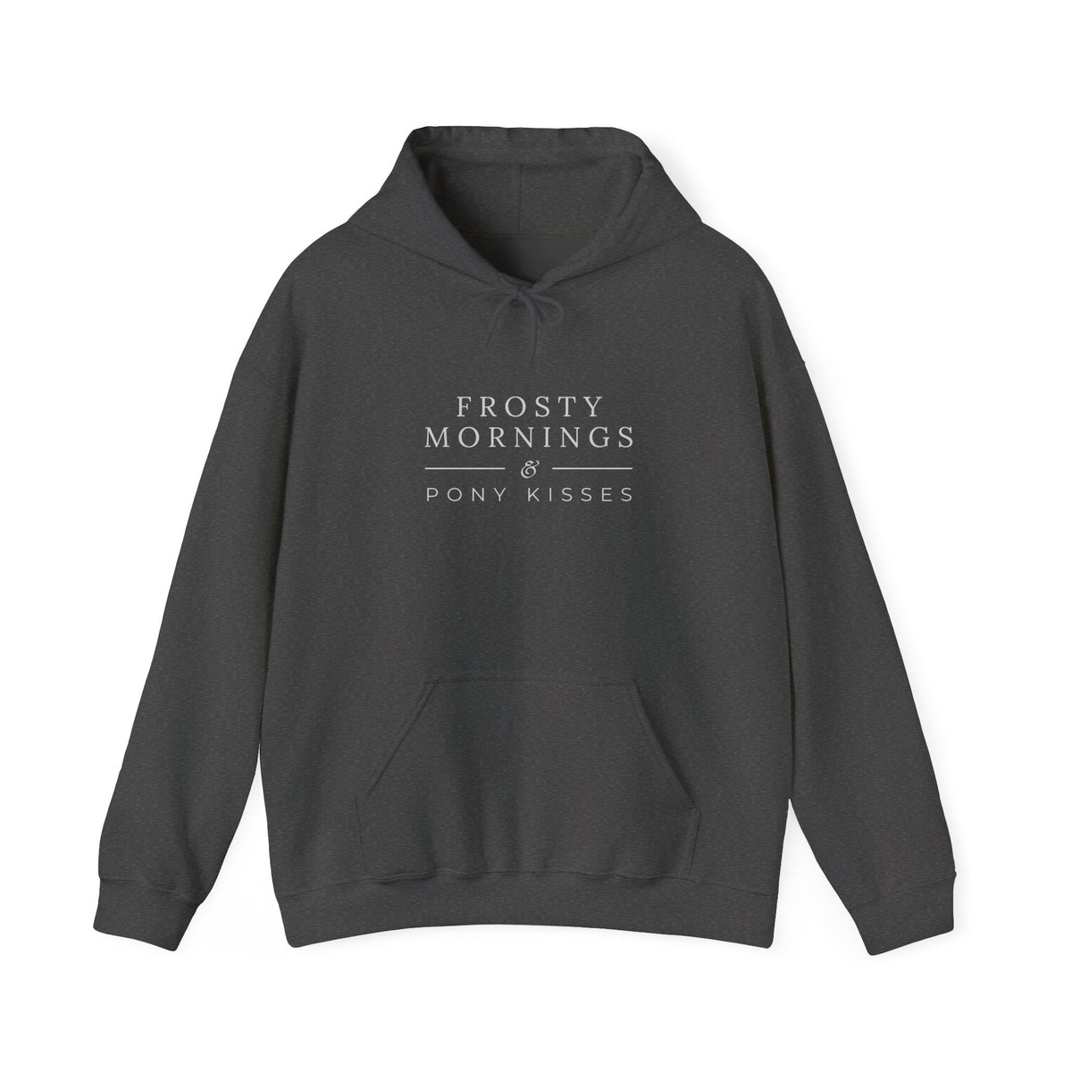 Frosty Mornings & Pony Kisses Equestrian Hoodie