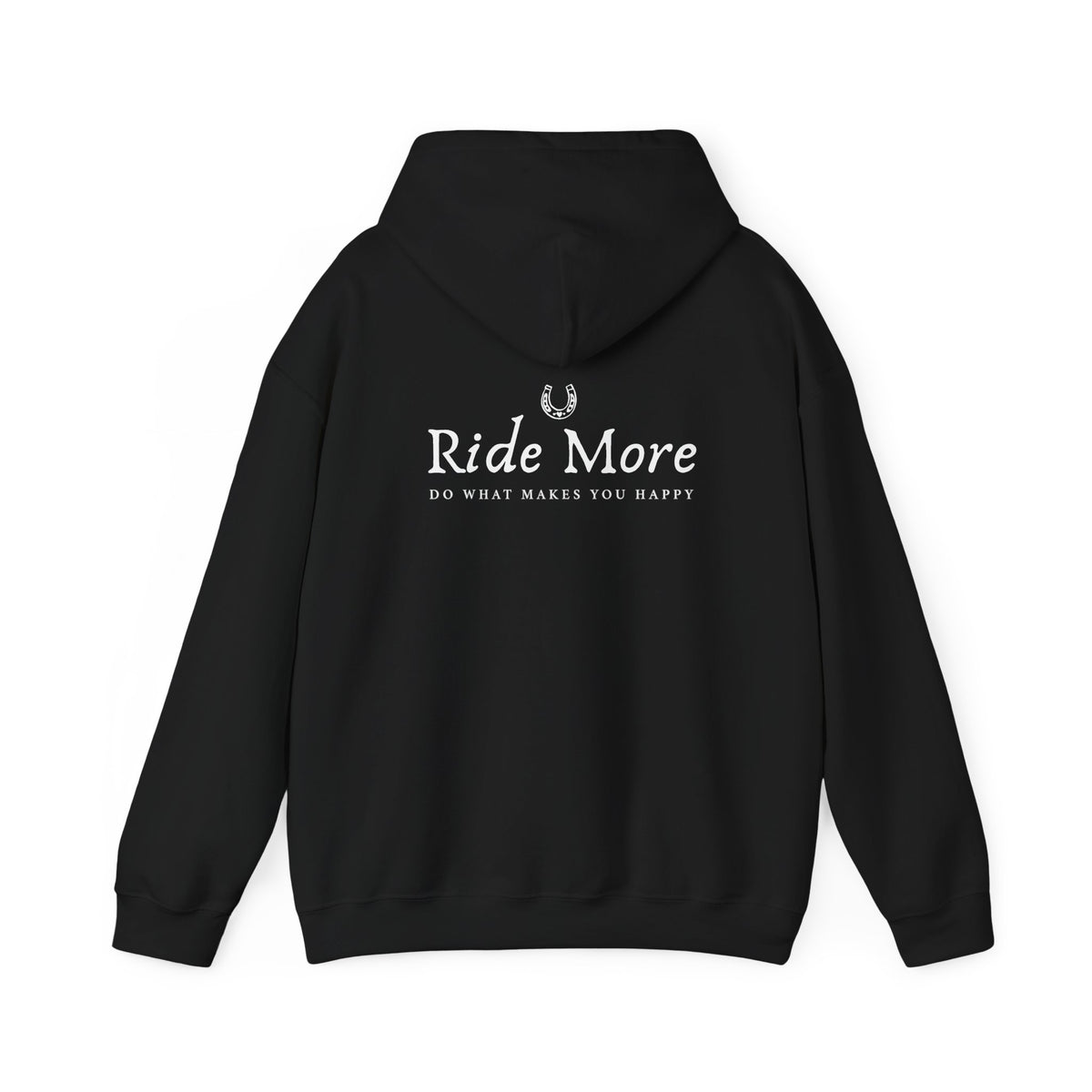 Ride More - Do what makes you happy - Dark hoodie