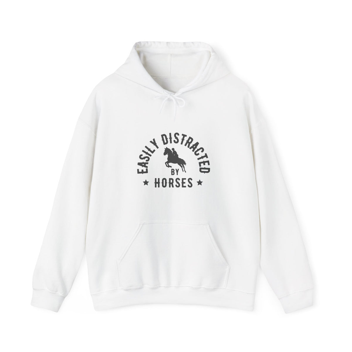 Easily Distracted by Horses — Unisex Hoodie
