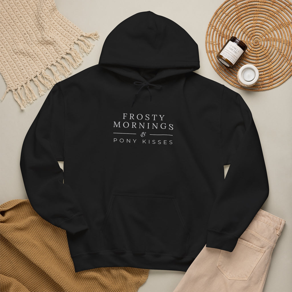 Frosty Mornings & Pony Kisses Equestrian Hoodie