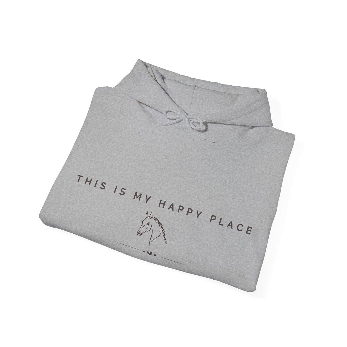 This is my happy place — Equestrian Unisex Hoodie