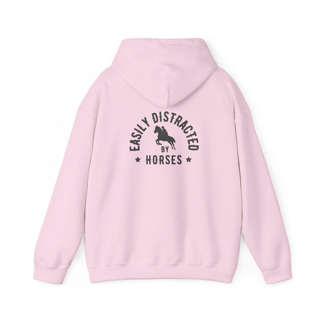 Easily Distracted by Horses — Unisex Hoodie