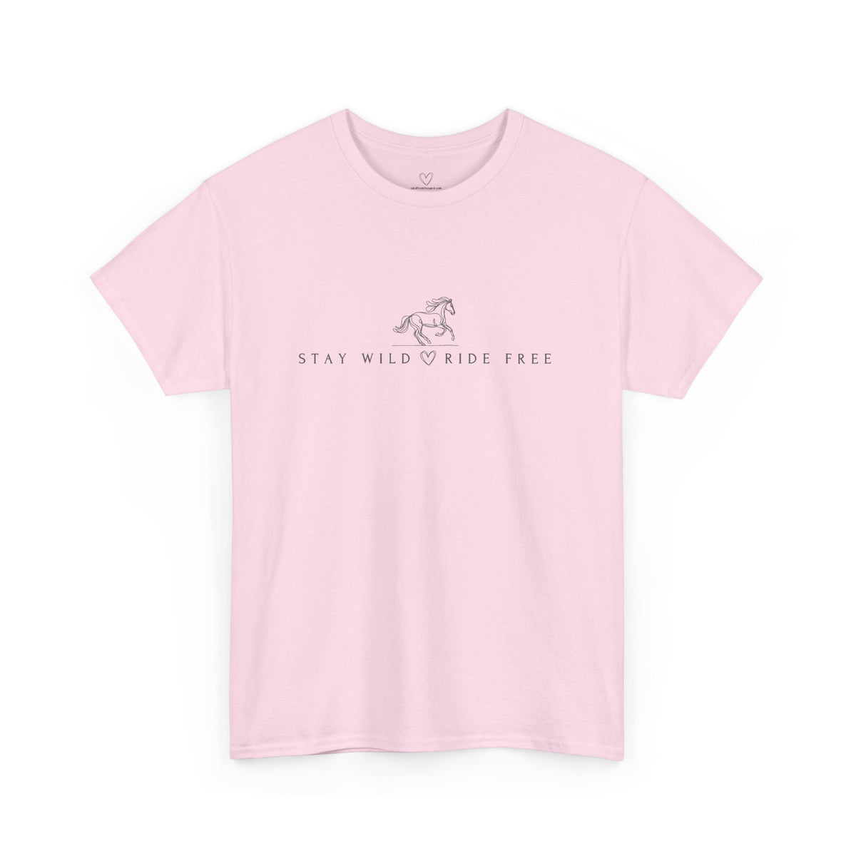 Stay Wild Ride Free - Horse Graphic T-Shirt