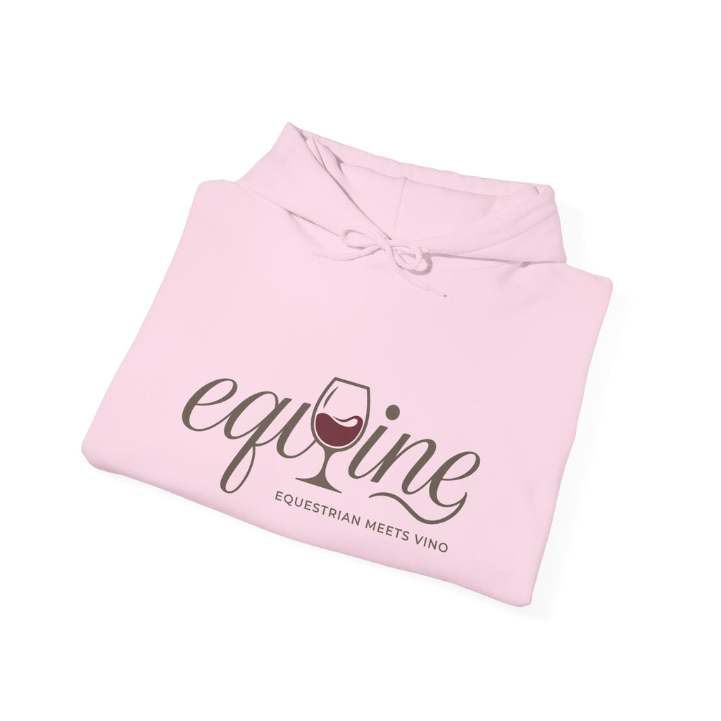EqWine Hoodie — Equestrian Wine Lover's Unisex Hoodie