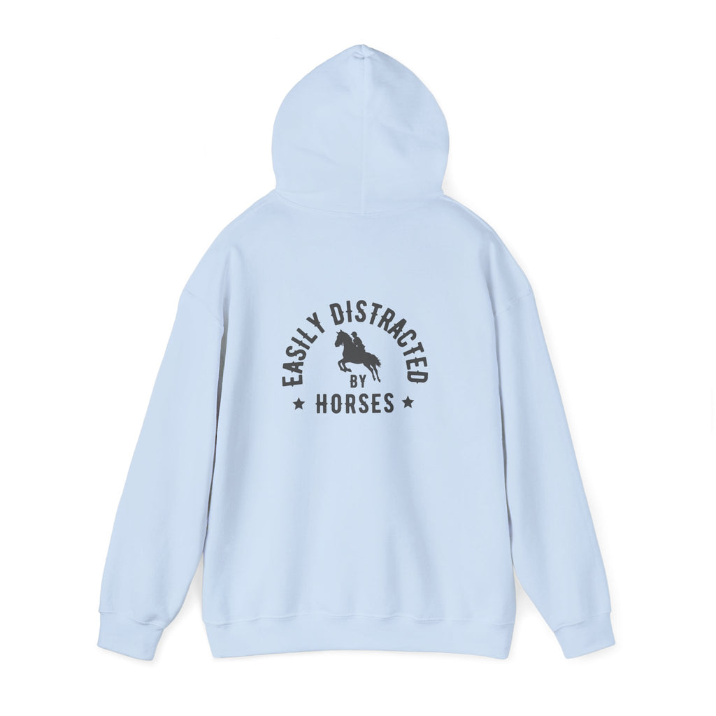 Easily Distracted by Horses — Unisex Hoodie