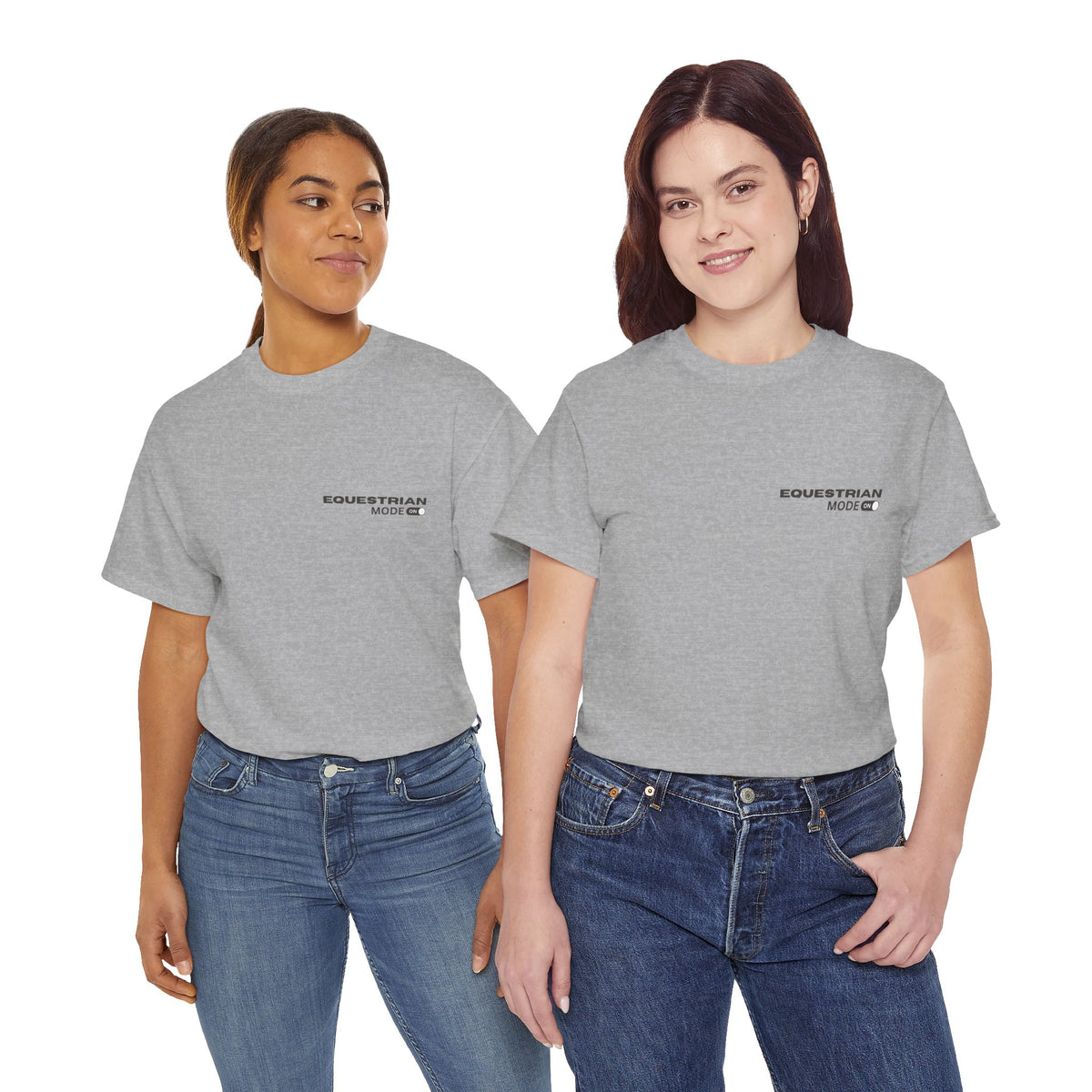 Equestrian Mode On — Equestrian Slogan T-Shirt