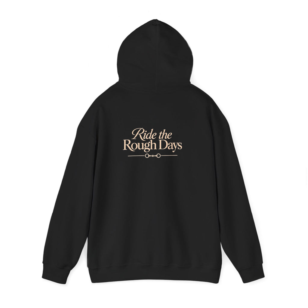 Ride the Rough Days — Equestrian Unisex Hoodie