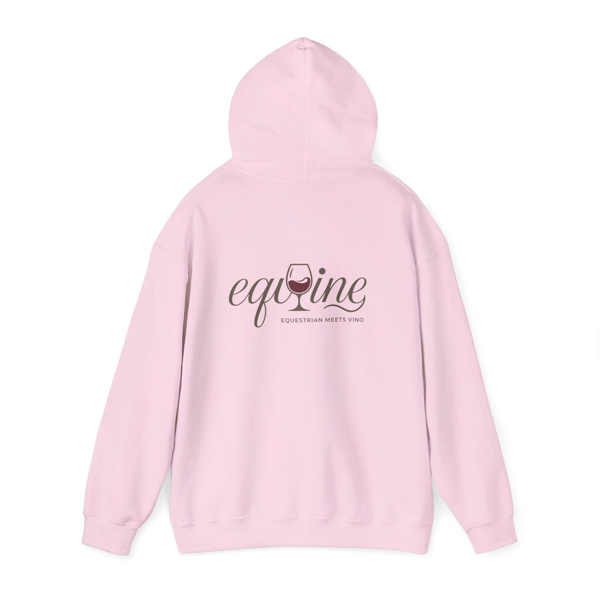 EqWine Hoodie — Equestrian Wine Lover's Unisex Hoodie