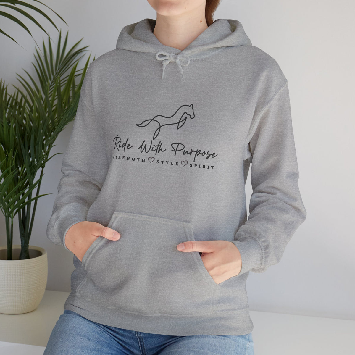 Ride With Purpose — Unisex Hoodie