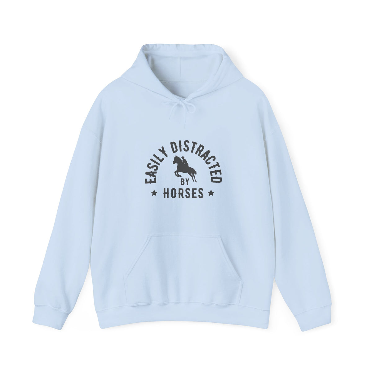 Easily Distracted by Horses — Unisex Hoodie