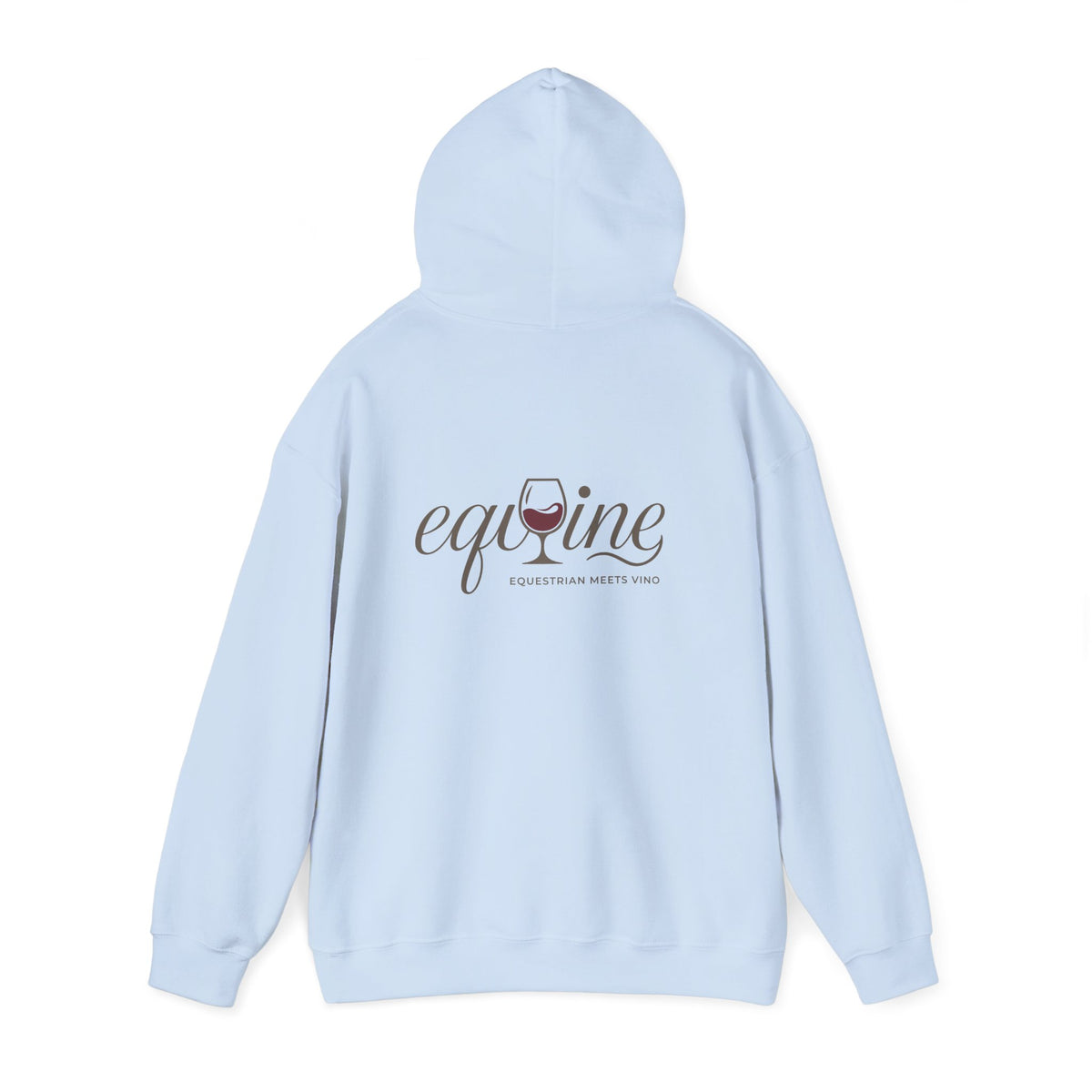 EqWine Hoodie — Equestrian Wine Lover's Unisex Hoodie