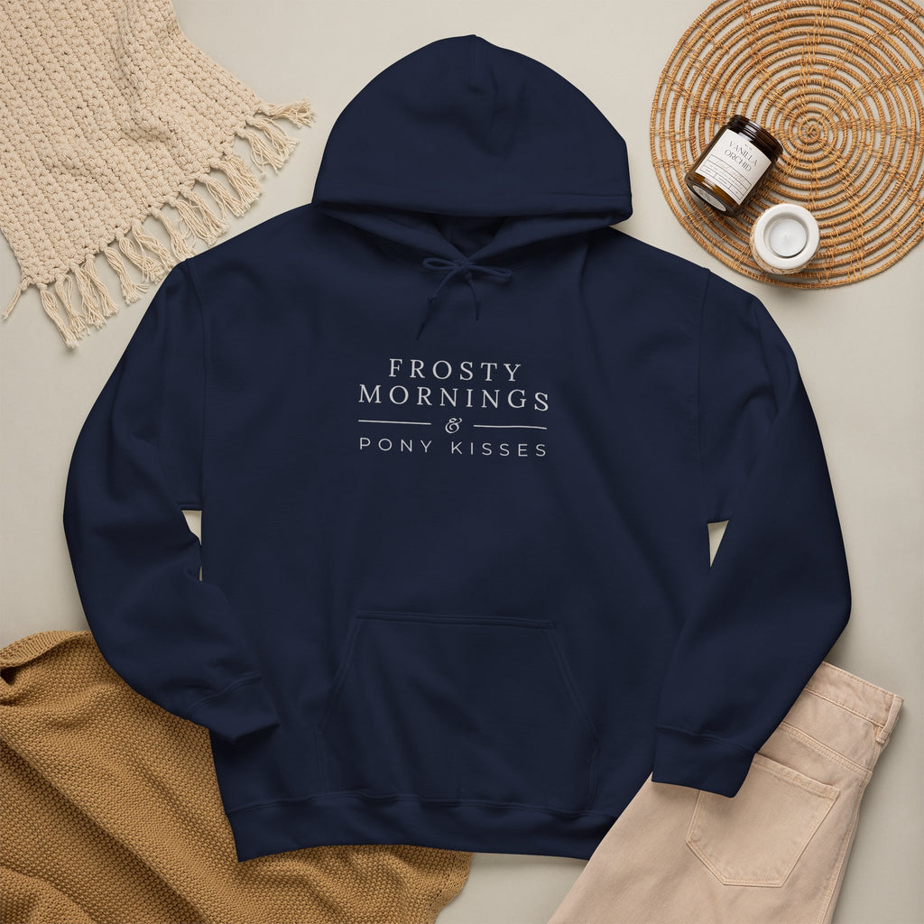 Frosty Mornings & Pony Kisses Equestrian Hoodie