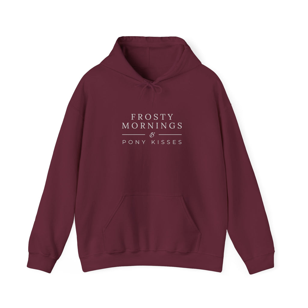 Frosty Mornings & Pony Kisses Equestrian Hoodie