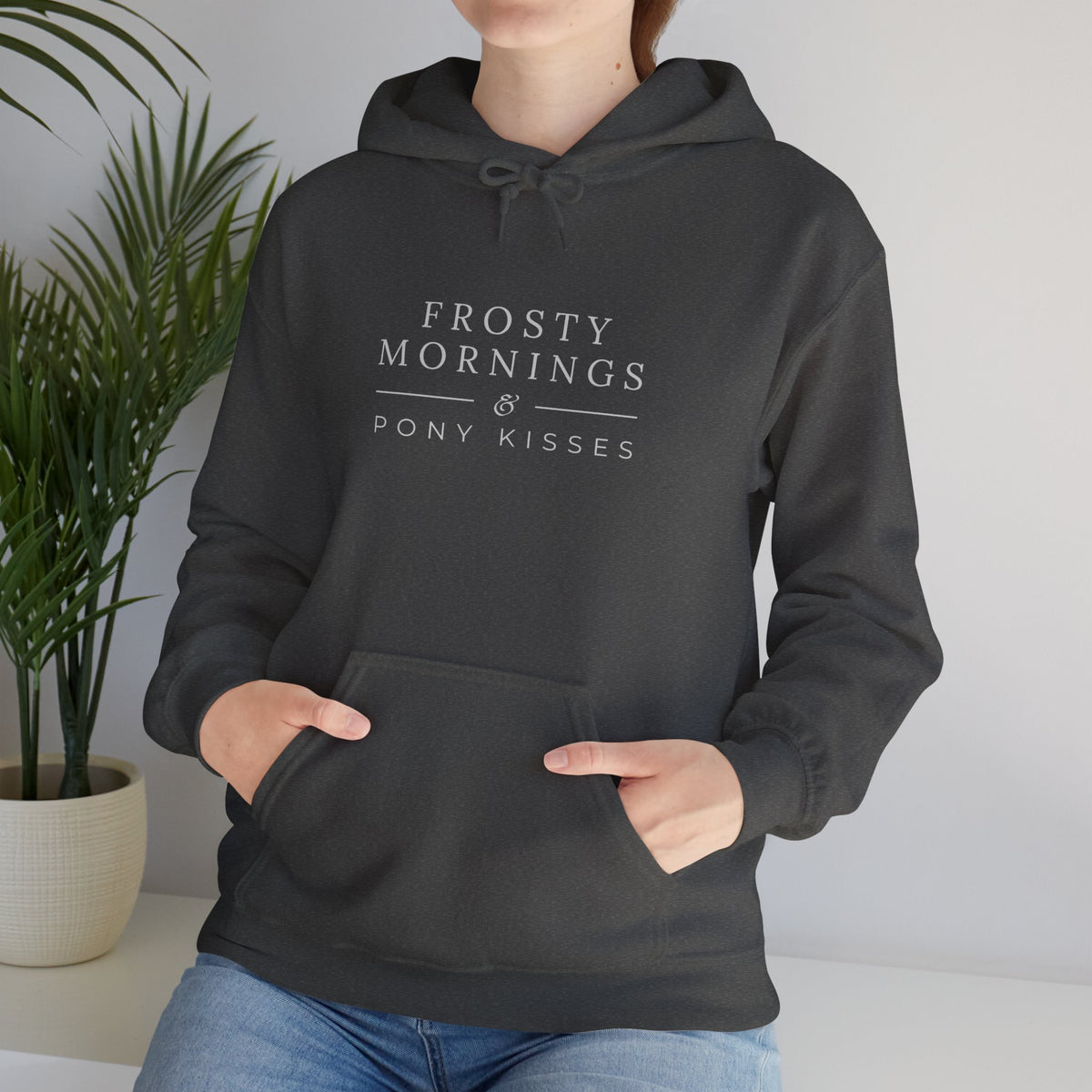 Frosty Mornings & Pony Kisses Equestrian Hoodie