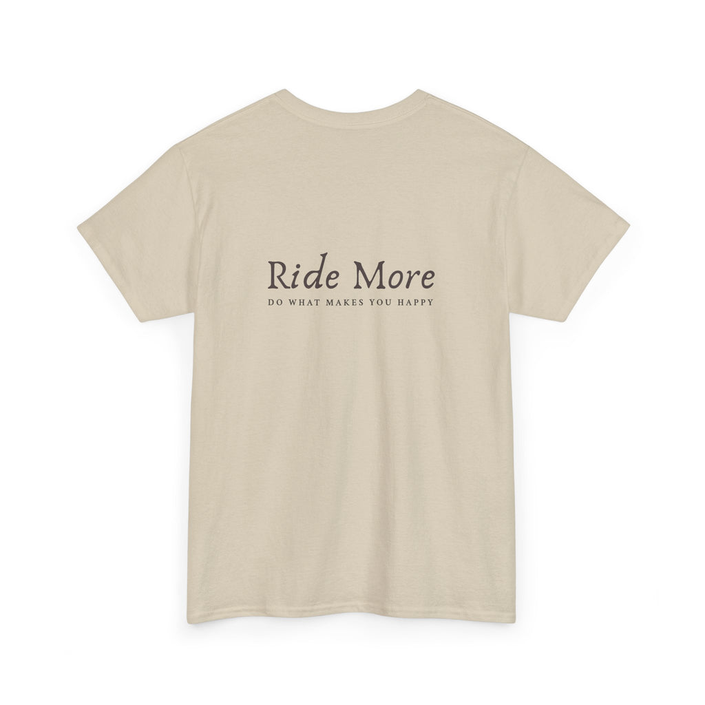 Ride More T-Shirt — Equestrian Slogan Tee