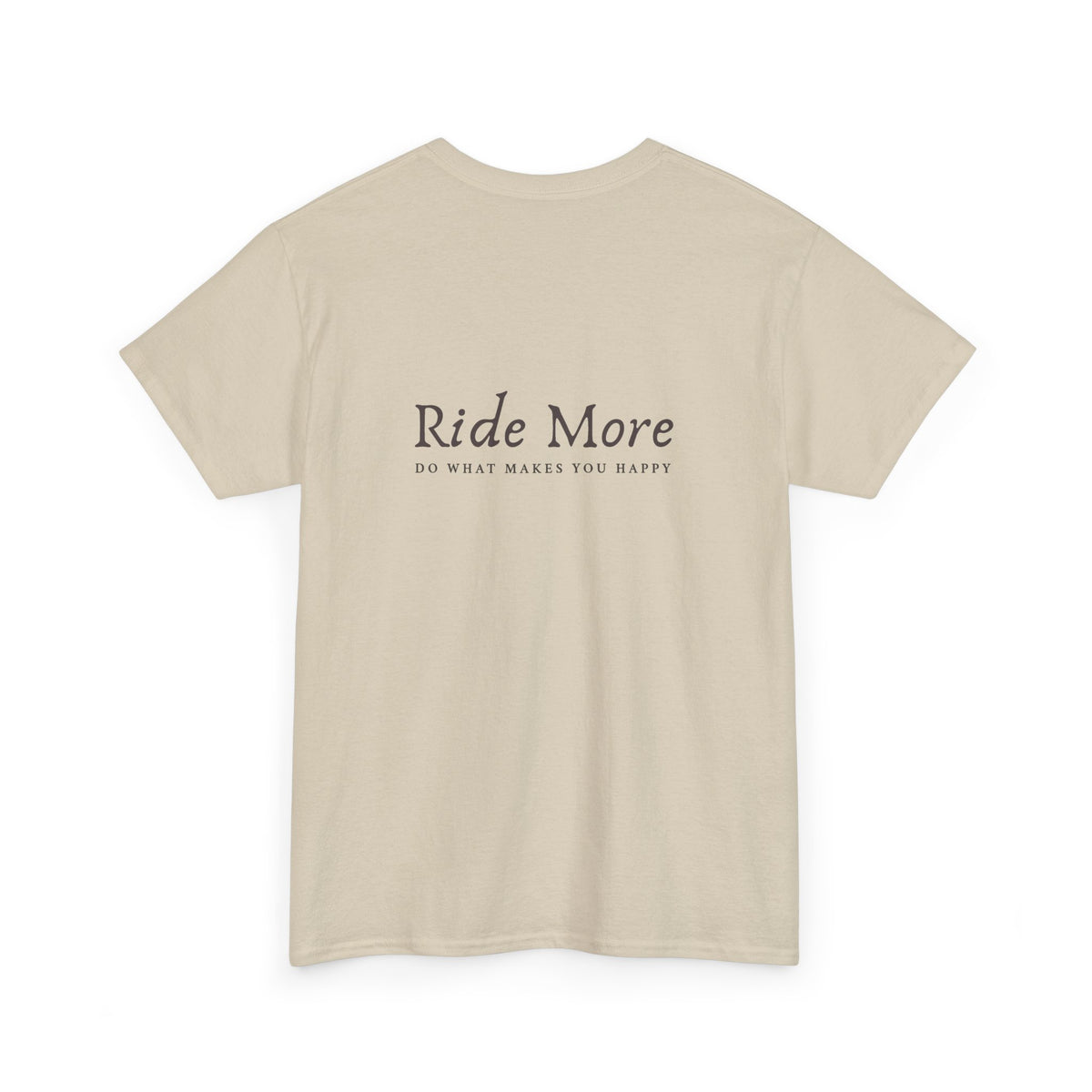 Ride More T-Shirt — Equestrian Slogan Tee