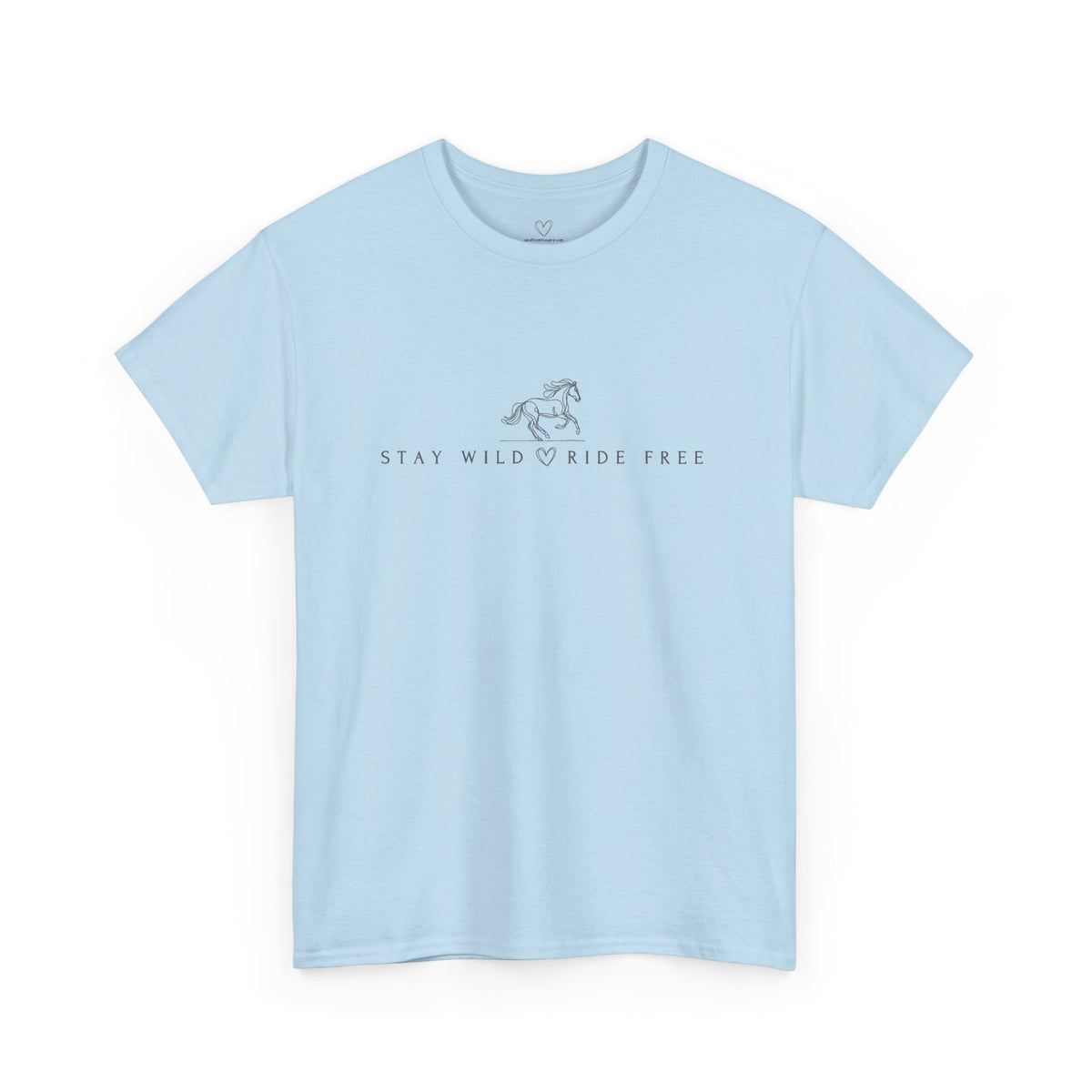 Stay Wild Ride Free - Horse Graphic T-Shirt