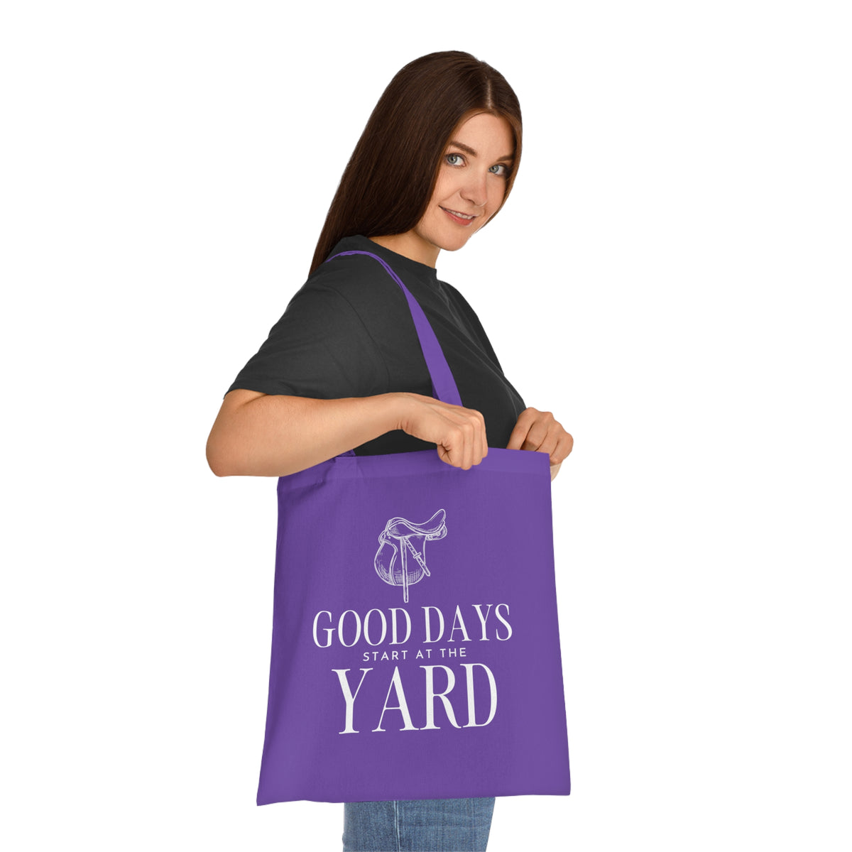 Good days start at the yard - Cotton Tote Bag
