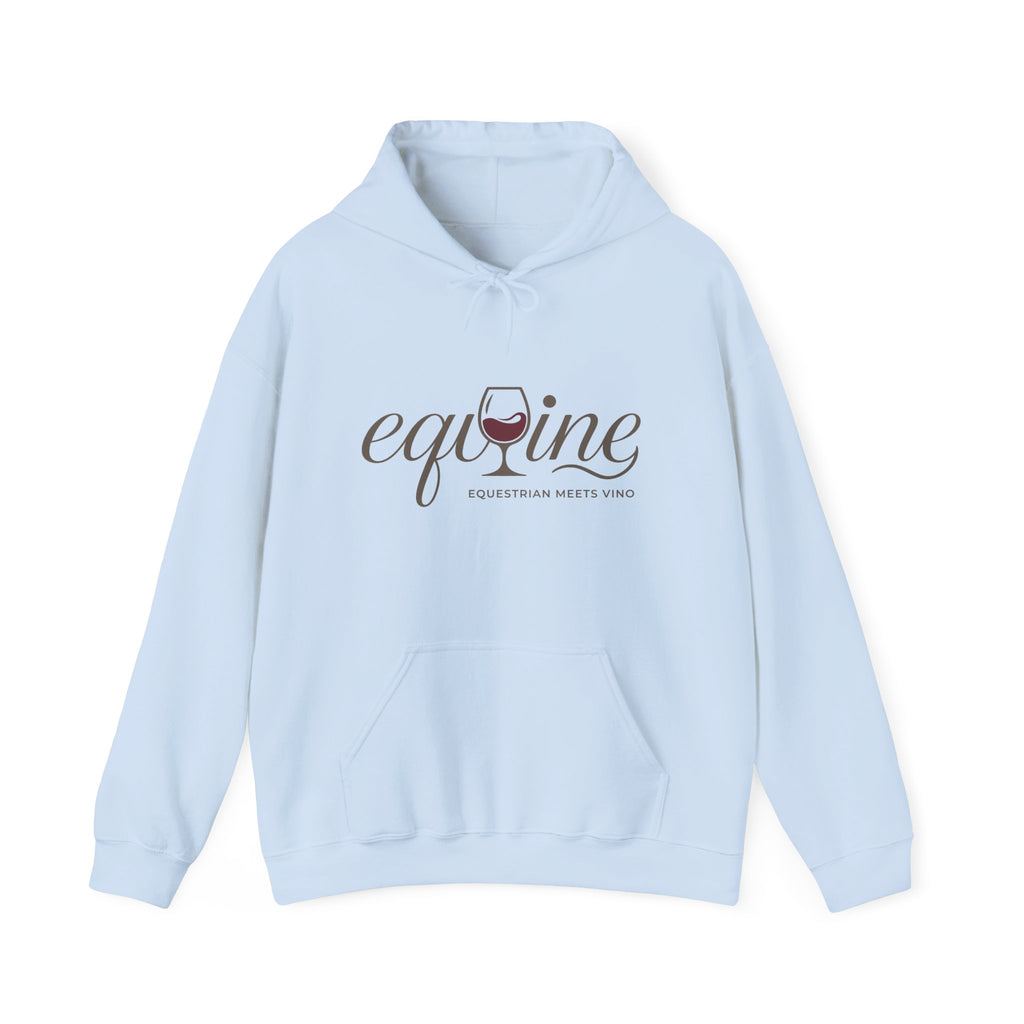 EqWine Hoodie — Equestrian Wine Lover's Unisex Hoodie