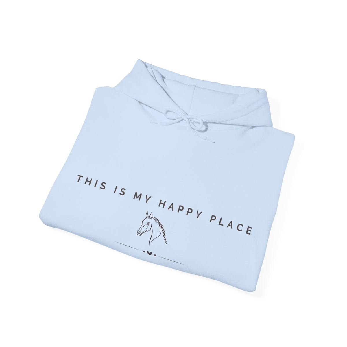 This is my happy place — Equestrian Unisex Hoodie