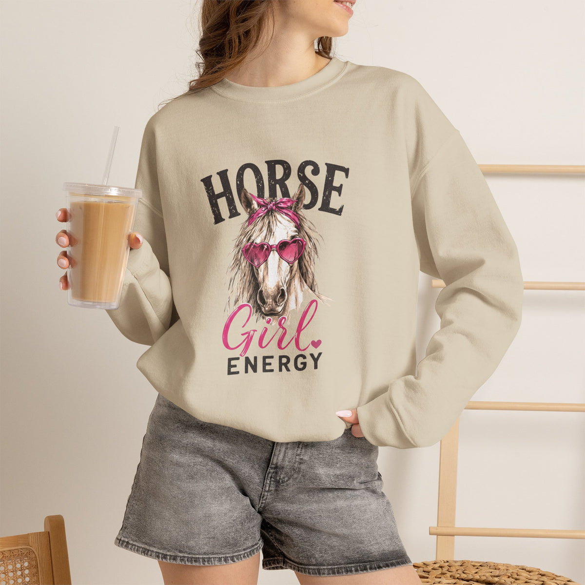 Horse Girl Energy — Sweatshirt