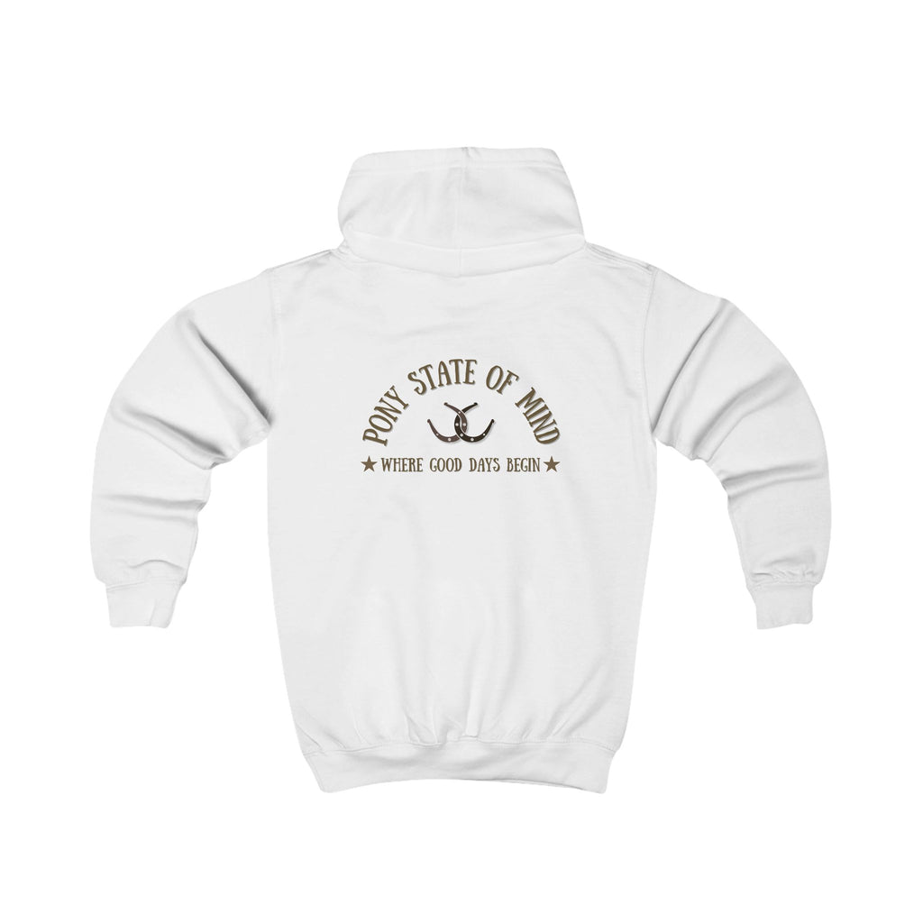 Pony State of Mind — Youth Heavy Blend Hoodie
