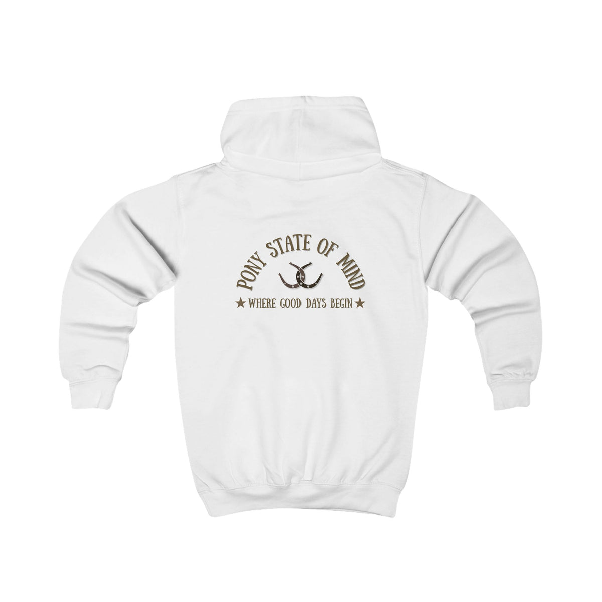 Pony State of Mind — Youth Heavy Blend Hoodie