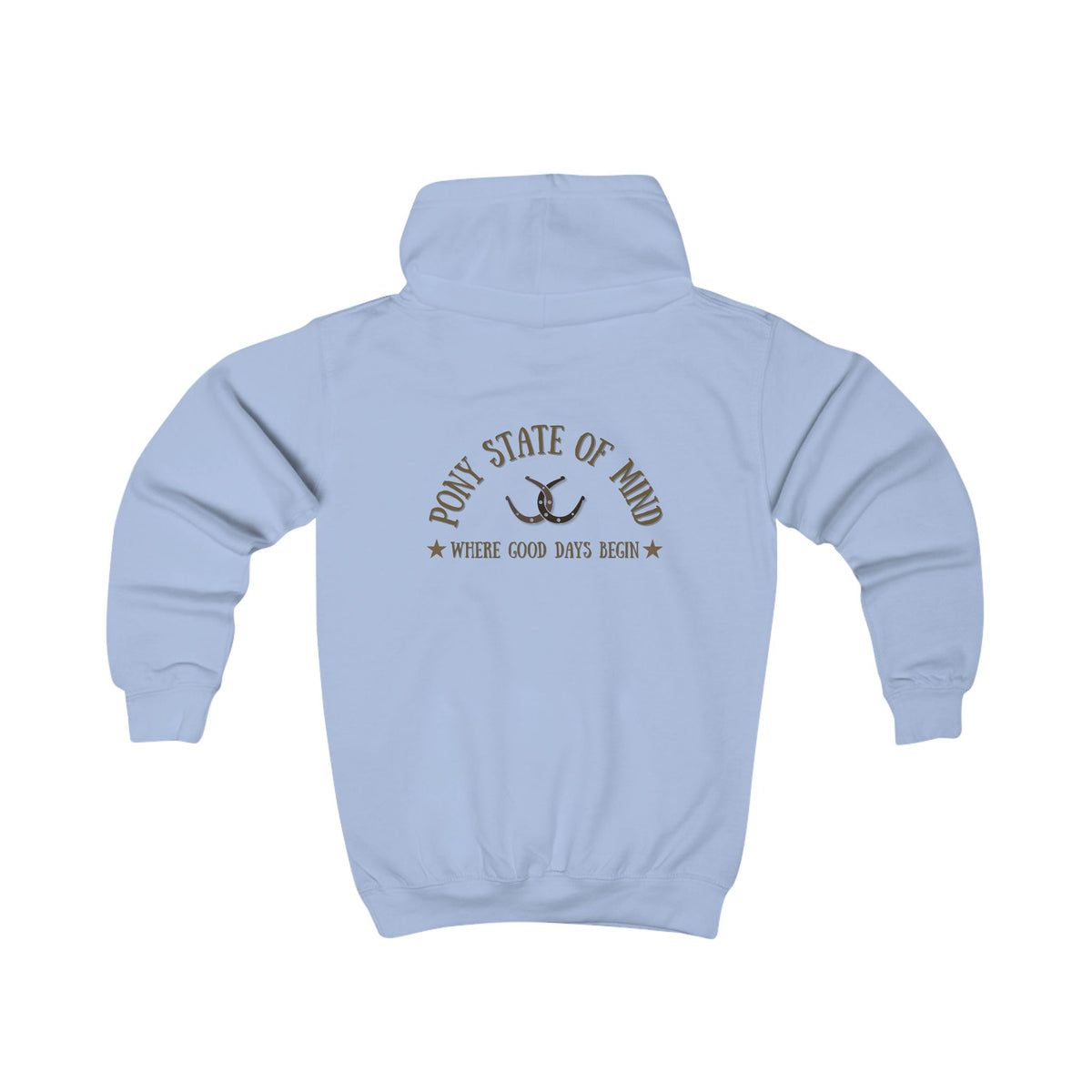 Pony State of Mind — Youth Heavy Blend Hoodie