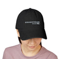 Equestrian Mode Embroidered Denim Hat