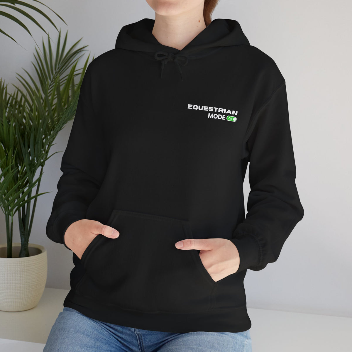 Equestrian Mode On - Hoodie Dark