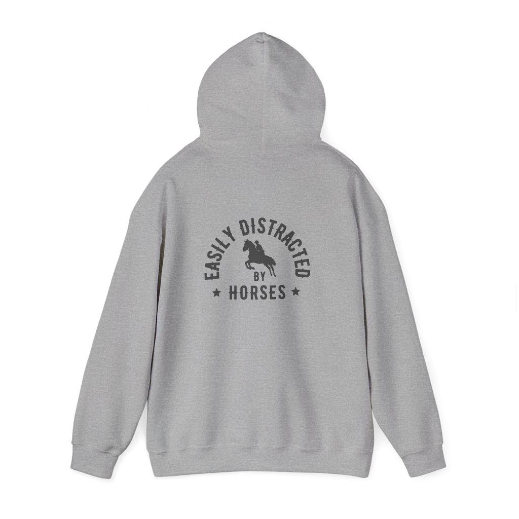 Easily Distracted by Horses — Unisex Hoodie