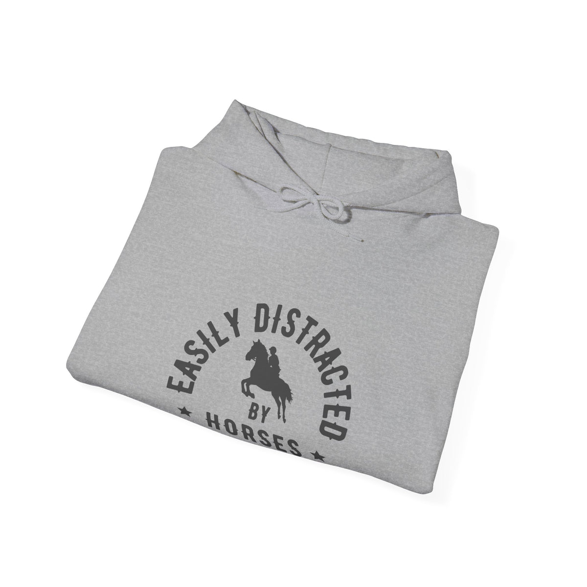 Easily Distracted by Horses — Unisex Hoodie