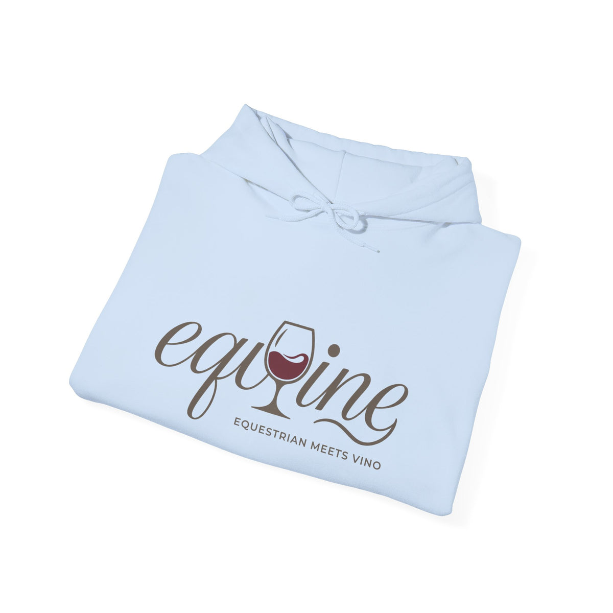 EqWine Hoodie — Equestrian Wine Lover's Unisex Hoodie