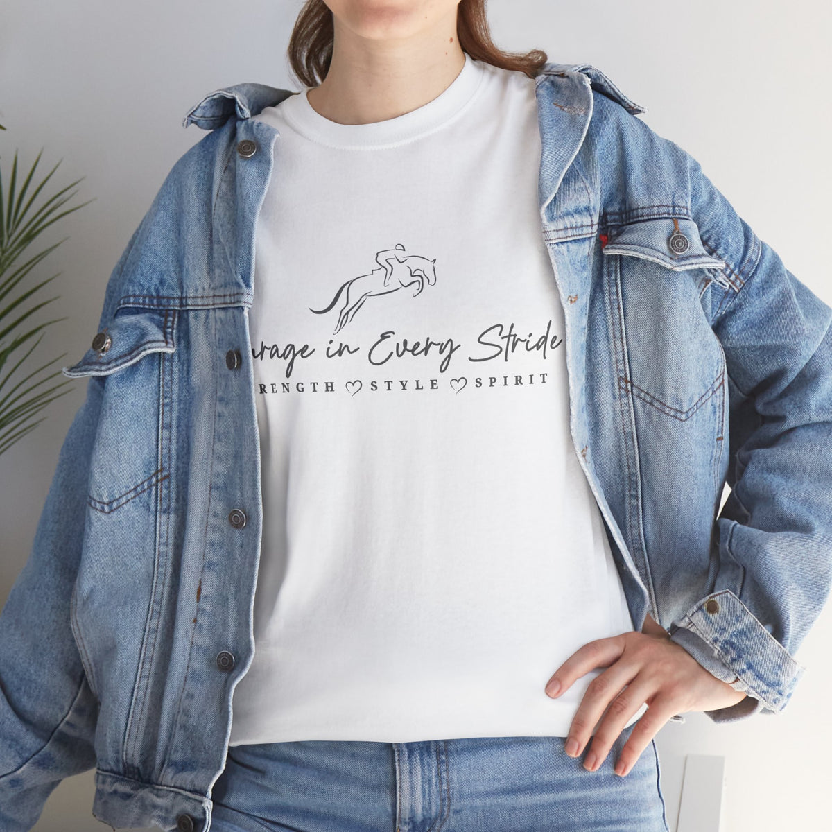 Courage in Every Stride - T shirt