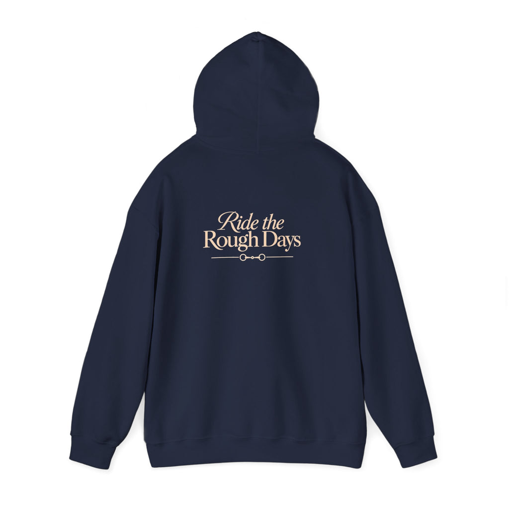 Ride the Rough Days — Equestrian Unisex Hoodie