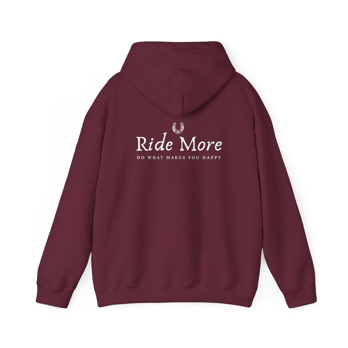Ride More - Do what makes you happy - Dark hoodie