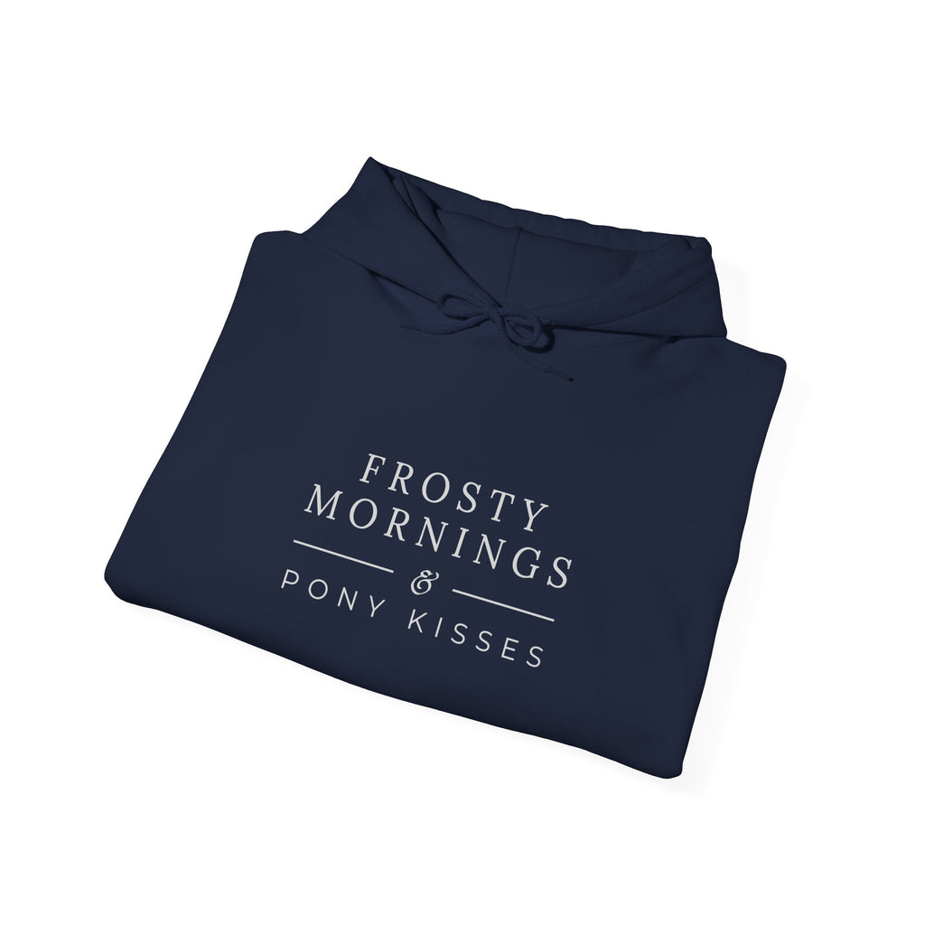 Frosty Mornings & Pony Kisses Equestrian Hoodie