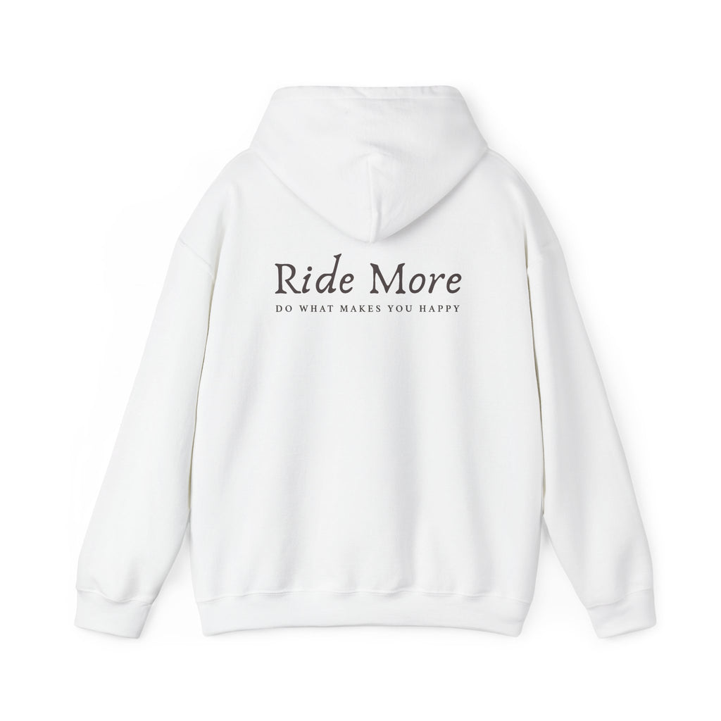 Ride More, Do What Makes You Happy — Equestrian Unisex Hoodie