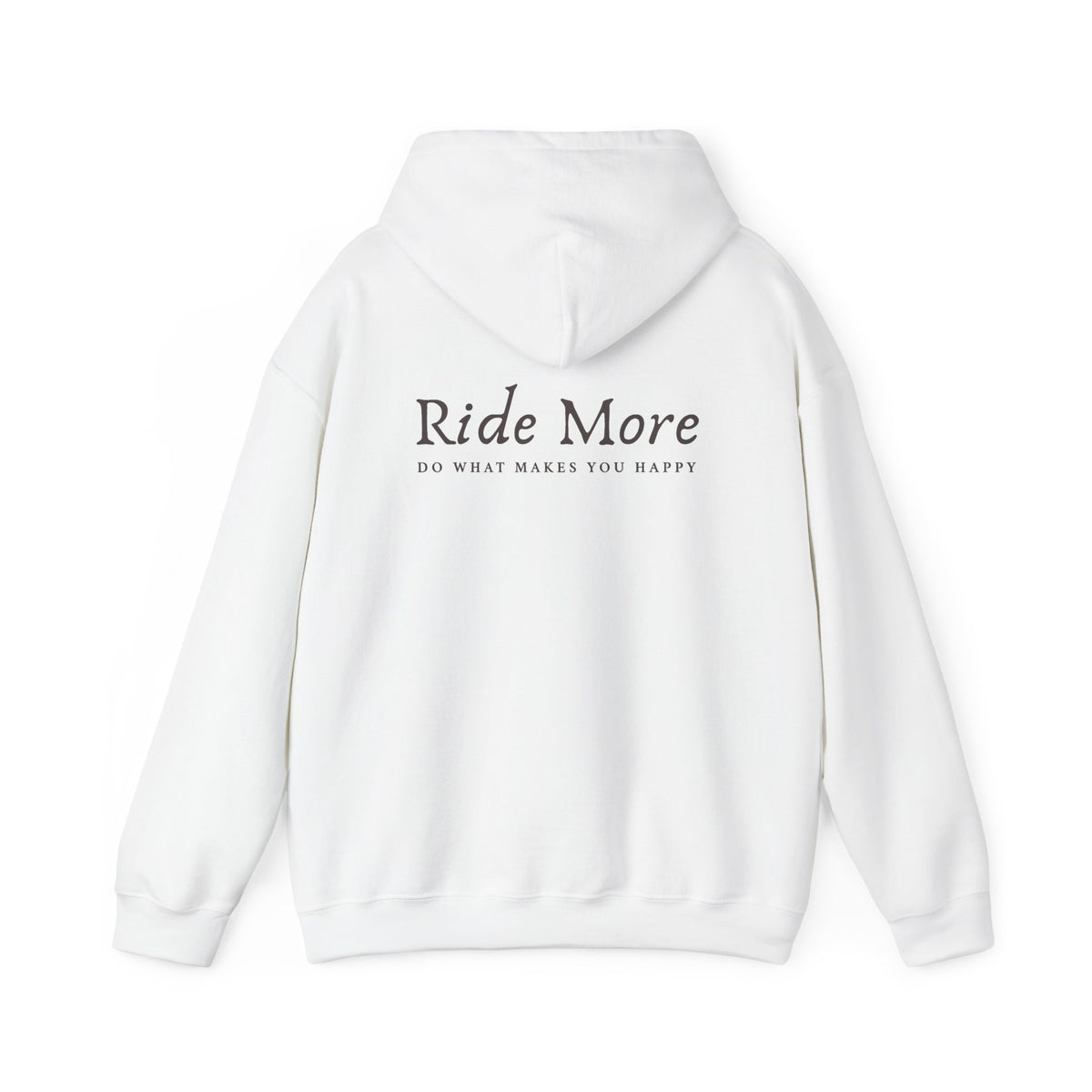 Ride More, Do What Makes You Happy — Equestrian Unisex Hoodie